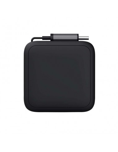 Trust Maxo Cargador de Pared GaN 65W 1xUSB-C + Cable USB-C Retráctil Negro