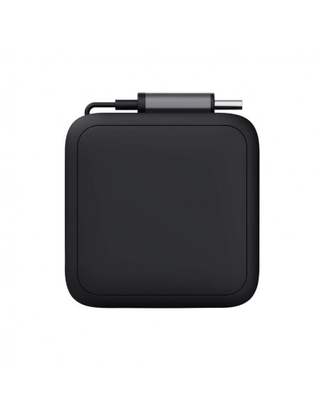 Trust Maxo Cargador de Pared GaN 65W 1xUSB-C + Cable USB-C Retráctil Negro