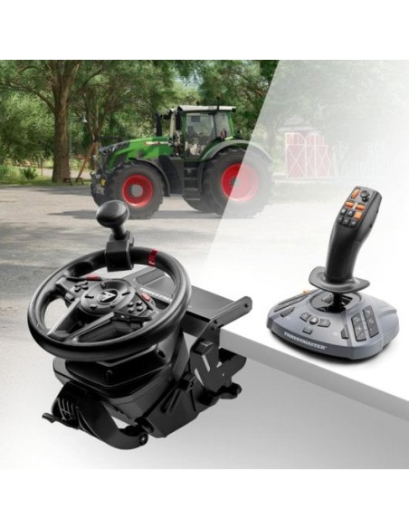 Thrustmaster SimTask FarmStick Joystick Precisión H.E.A.R.T Ambidiestro 33 Botones PS5/PC