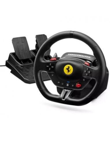 Thrustmaster T98 Ferrari 296 GTB Volante Kit con Pedales 240° PS5/PS4/PC