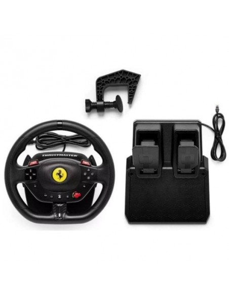 Thrustmaster T98 Ferrari 296 GTB Volante Kit con Pedales 240° PS5/PS4/PC