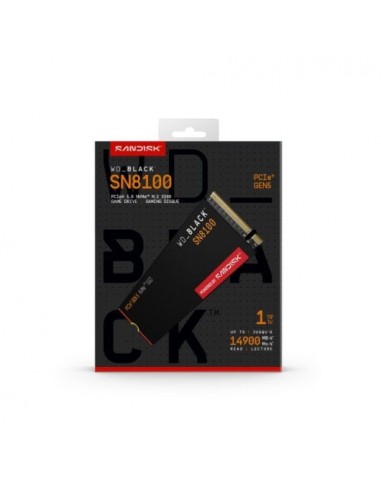 Western Digital SN8100 1TB M.2 SSD NVMe PCIe 5.0x4 Disco Duro