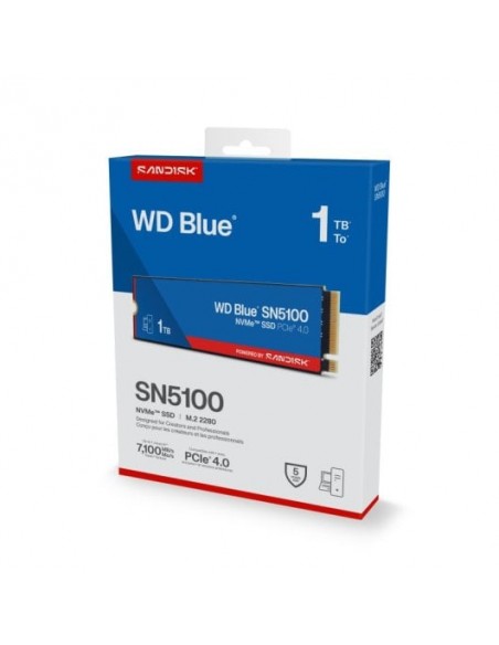 Western Digital WD Blue SN5100 1TB M.2 SSD NVMe Disco Duro