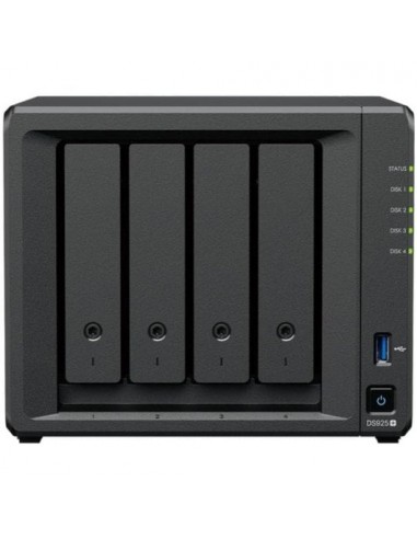 Synology DiskStation DS925+ Servidor NAS 4 Bahías AMD Ryzen V1500B 4GB DDR4