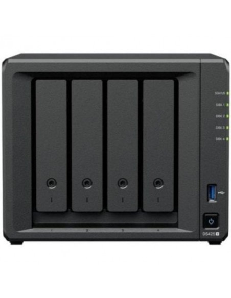 Synology DiskStation DS425+ Servidor NAS 4 Bahías Intel Celeron J4125 2GB DDR4