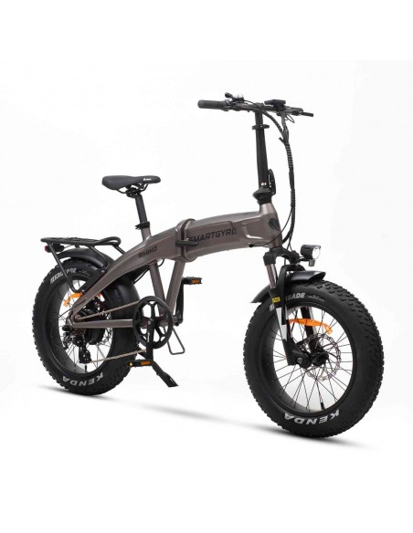 SmartGyro Rhino Bicicleta Eléctrica Plegable FAT 250W Ruedas 20x4" 7 Velocidades
