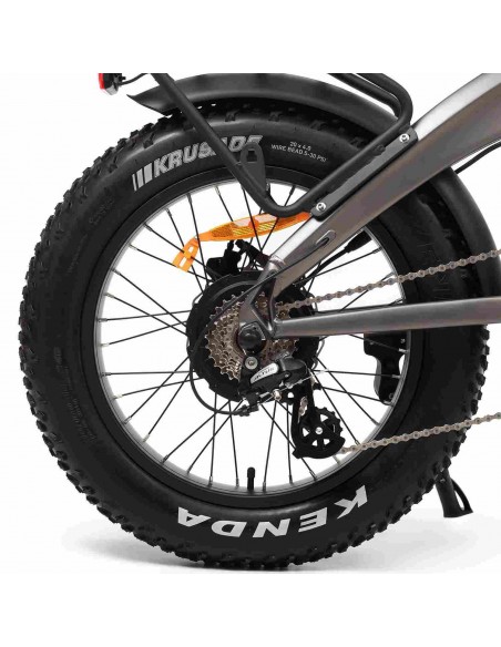 SmartGyro Rhino Bicicleta Eléctrica Plegable FAT 250W Ruedas 20x4" 7 Velocidades