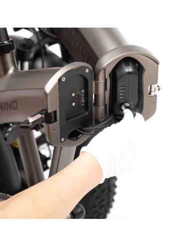SmartGyro Rhino Bicicleta Eléctrica Plegable FAT 250W Ruedas 20x4" 7 Velocidades