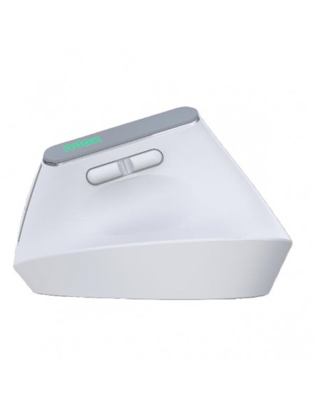 Nilox Ratón Vertical Silencioso Dual Wireless Recargable Blanco