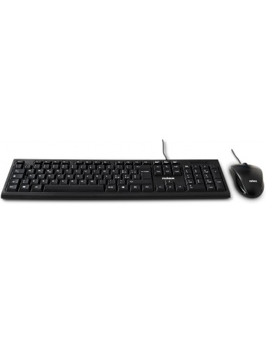 Nilox NXKMIT0011 Kit de Teclado y Ratón USB Italiano