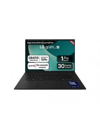 LG Gram 14Z90T Intel Core Ultra 7-255H/ 32GB/ 1TB SSD/ 14" W11 Portátil