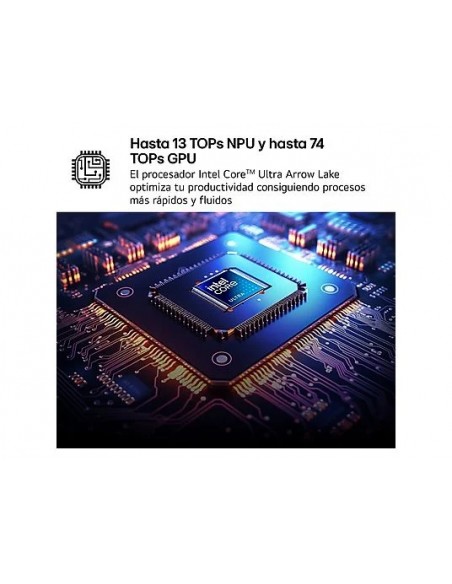 LG Gram 14Z90T Intel Core Ultra 7-255H/ 32GB/ 1TB SSD/ 14" W11 Portátil