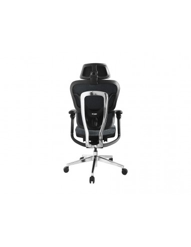 Equip 651052 Silla de Oficina Ergonómica Premium con Reposacabezas y Reposabrazos, Azul Negro
