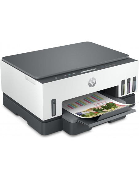 HP Inkjet Color Smart Tank 7008 WiFi Dúplex Pantalla LCD Multifunción Inyección A4