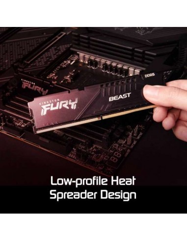 Kingston FURY Beast DDR5 32GB 5600MT/s CL40 Memoria RAM