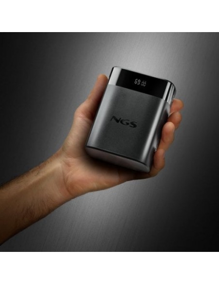 NGS TWIX 30 Powerbank 30000mAh 140W PD 3.1 PPS QC 3.0 LED Negra