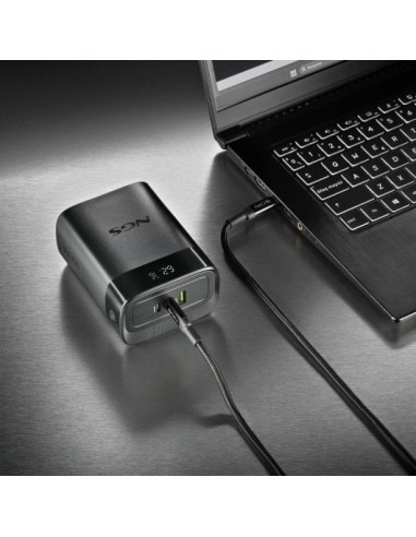 NGS TWIX 30 Powerbank 30000mAh 140W PD 3.1 PPS QC 3.0 LED Negra