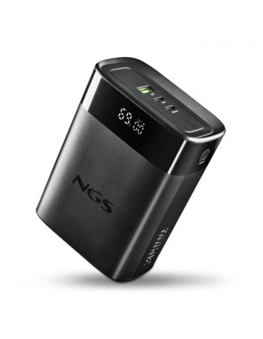 NGS TWIX 30 Powerbank 30000mAh 140W PD 3.1 PPS QC 3.0 LED Negra