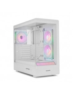 Nox Hummer Signal ARGB Caja ATX/mATX Vidrio Templado Blanca