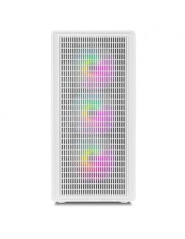 Nox Infinity IOTA Mesh ARGB Caja ATX/mATX Vidrio Templado Blanca