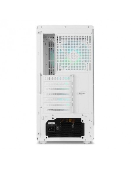 Nox Infinity IOTA Mesh ARGB Caja ATX/mATX Vidrio Templado Blanca