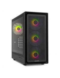 Nox Hummer AERO Hyperflow ARGB Caja ATX/mATX Cristal Templado Negra