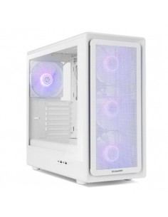 Nox Hummer AERO Hyperflow ARGB Caja ATX/mATX Cristal Templado Blanca