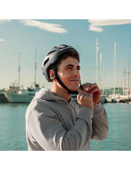 Cecotec BrainGuard Flash L-XL Casco con Intermitentes, Luz Frontal y Trasera Bluetooth