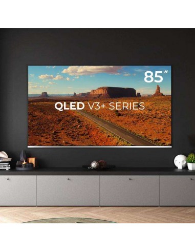Cecotec VQU30085+ M QLED V3+ Series 85" 4K UltraHD Android TV 11 HDR10 Televisor