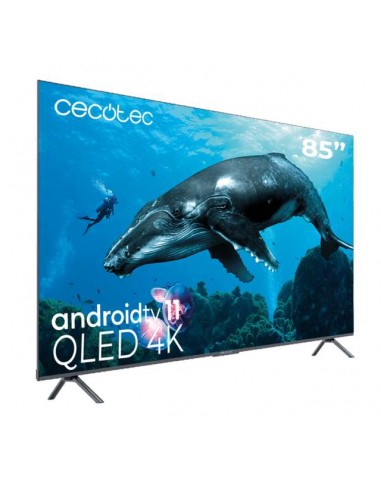 Cecotec VQU30085+ M QLED V3+ Series 85" 4K UltraHD Android TV 11 HDR10 Televisor