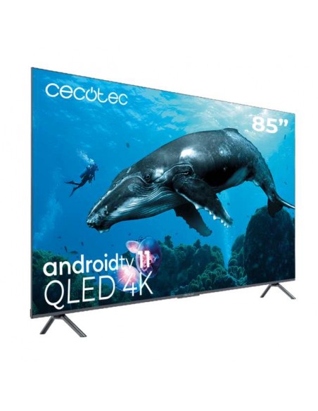 Cecotec VQU30085+ M QLED V3+ Series 85" 4K UltraHD Android TV 11 HDR10 Televisor