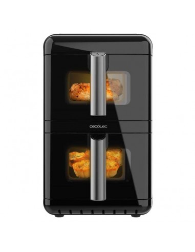 Cecotec Cecofry DuoLevel 12000 Window Freidora de aire de 12L con Ventanas, Cubetas 6L, 2900 W