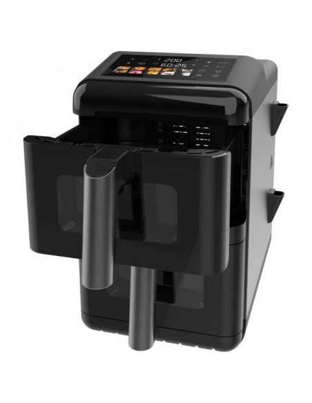 Cecotec Cecofry DuoLevel 12000 Window Freidora de aire de 12L con Ventanas, Cubetas 6L, 2900 W