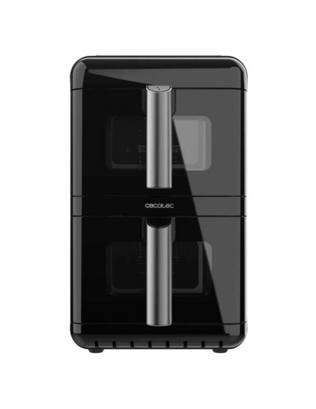 Cecotec Cecofry DuoLevel 12000 Window Freidora de aire de 12L con Ventanas, Cubetas 6L, 2900 W