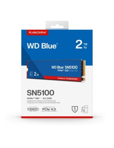 WD Blue SN5100 2TB M.2 NVMe Disco Duro