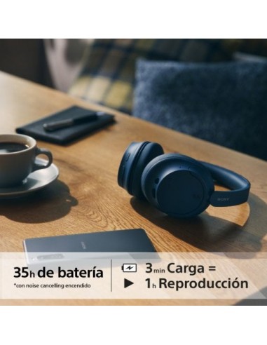 Sony WH-CH720N Auriculares Bluetooth con Cancelación de Ruido Azules
