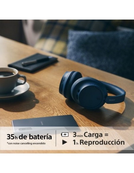 Sony WH-CH720N Auriculares Bluetooth con Cancelación de Ruido Azules