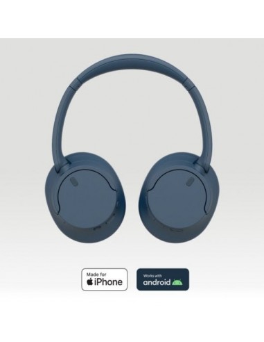 Sony WH-CH720N Auriculares Bluetooth con Cancelación de Ruido Azules