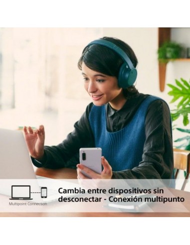 Sony WH-CH720N Auriculares Bluetooth con Cancelación de Ruido Azules