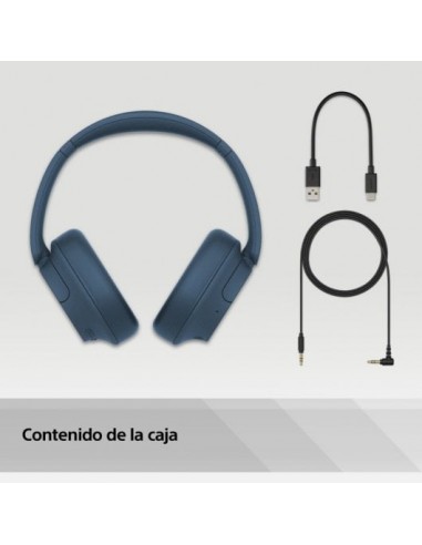 Sony WH-CH720N Auriculares Bluetooth con Cancelación de Ruido Azules