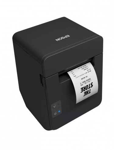 Epson TM-T20IV Impresora Térmica Ethernet USB RS-232 Cortador Automático y Códigos de Barras