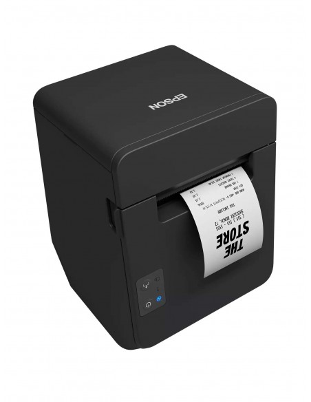 Epson TM-T20IV Impresora Térmica Ethernet USB RS-232 Cortador Automático y Códigos de Barras