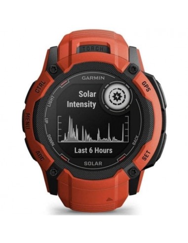 Garmin Instinct 2X Solar Smartwatch 50mm GPS Rojo