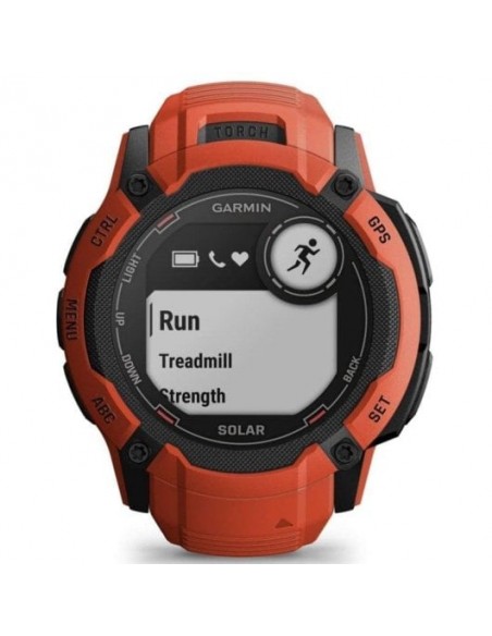 Garmin Instinct 2X Solar Smartwatch 50mm GPS Rojo