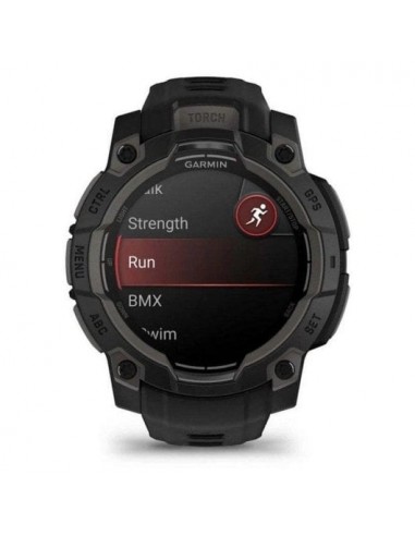Garmin Instinct 3 Smartwatch 45mm GPS Multibanda Linterna Resistente Agua Negro