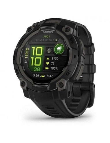 Garmin Instinct 3 Smartwatch 45mm GPS Multibanda Linterna Resistente Agua Negro