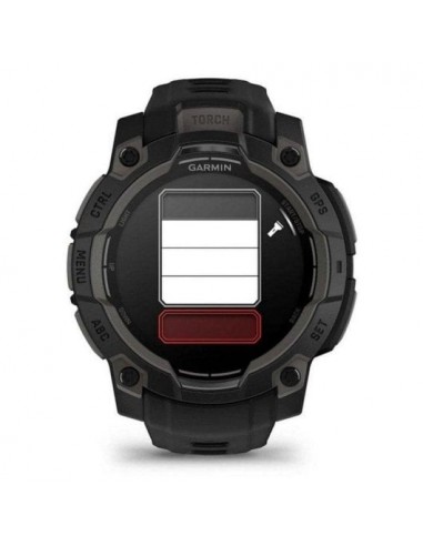 Garmin Instinct 3 Smartwatch 45mm GPS Multibanda Linterna Resistente Agua Negro