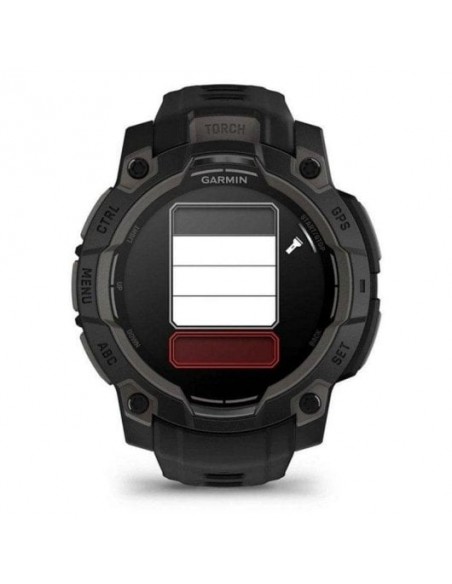Garmin Instinct 3 Smartwatch 45mm GPS Multibanda Linterna Resistente Agua Negro