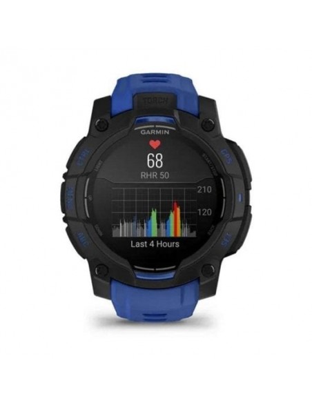 Garmin Instinct 3 Smartwatch 45mm GPS Pulsómetro SpO2 Resistente Agua Negro Azul
