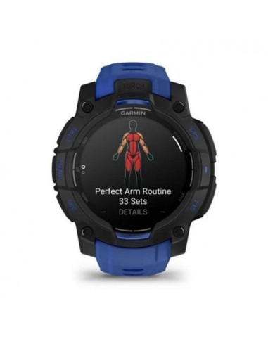 Garmin Instinct 3 Smartwatch 45mm GPS Pulsómetro SpO2 Resistente Agua Negro Azul